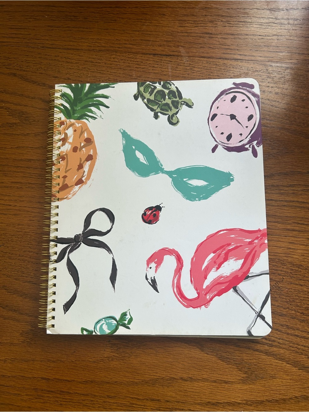 Kate Spade New York Spiral Notebook — Whimsical Print